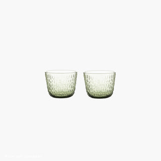 Syksy Glass Tumbler 2pcs - Olive