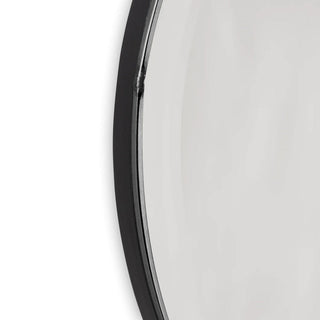 Pond Mirror Large - Dark Chrome
