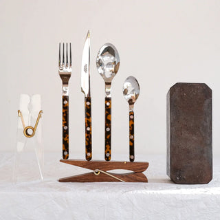 Bistrot Shiny Flatware - Tortoise