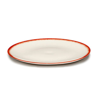 DÉ Plate Set Red 24cm - Var 2