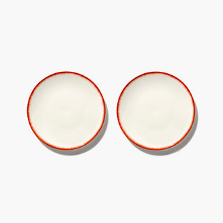 DÉ Plate Set Red 17.5cm - Var 2