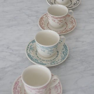 Tea Cup & Saucer Set - Turquoise