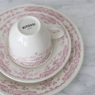 Tea Cup & Saucer Set - pink