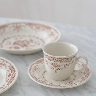 Tea Cup & Saucer Set - Terracotta