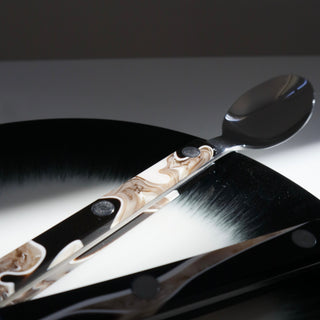 Bistrot Shiny Flatware - Dune Black