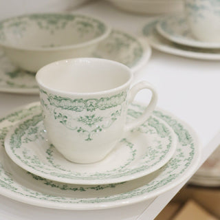 Tea Cup & Saucer Set - Sage