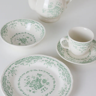 Tea Cup & Saucer Set - Sage