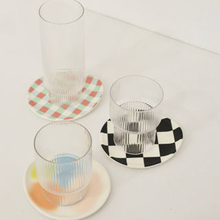 Gingham Coaster