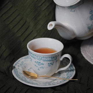 Tea Cup & Saucer Set - Turquoise