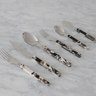 Bistrot Shiny Flatware - Dune Black