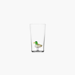 Animal Farm Long Drink Glass - Duck