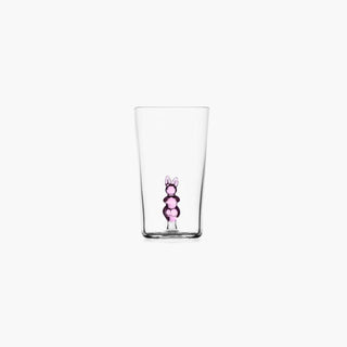 Animal Farm Long Drink Glass - Rabbit