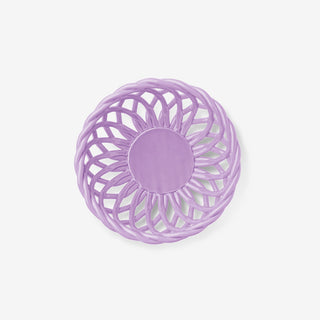 Sicilia Ceramic Basket Large - Lilac