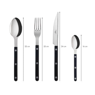 Bistrot Shiny Flatware - Black