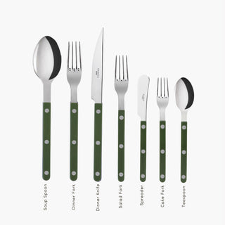 Bistrot Shiny Flatware - Green