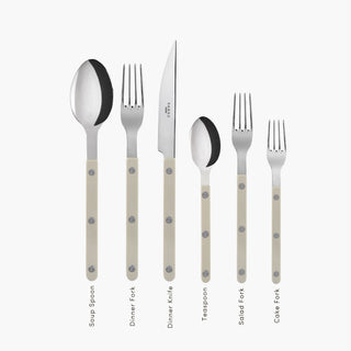 Bistrot Shiny Flatware - Light Khaki