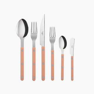 Bistrot Matte Flatware - Nude Pink