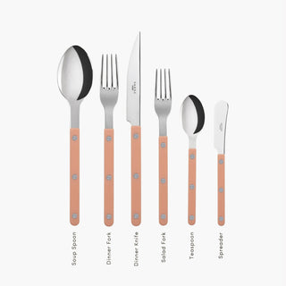 Bistrot Matte Flatware - Nude Pink