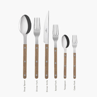 Bistrot Shiny Flatware - Teak