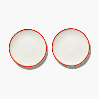 DÉ Plate Set Red 24cm - Var 2