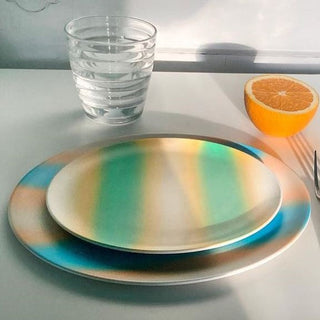 Soft Stripe Side Plate