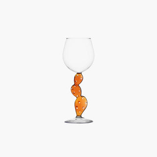 Desert Plants Cactus Wine Glass