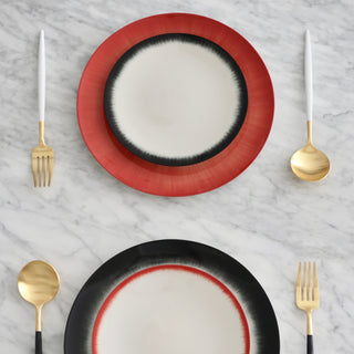 DÉ Plate Set Red 24cm - Var 5