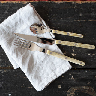 Bistrot Shiny Flatware - Horn