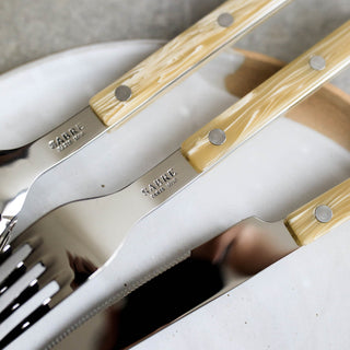 Bistrot Shiny Flatware - Horn