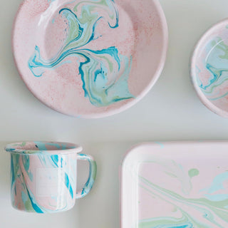 Enamel Large Mug - Blush