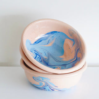 Enamel Bowl 12cm - Peach