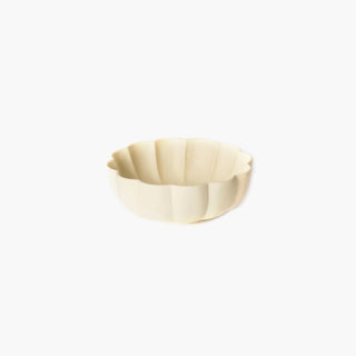 Large Flower Bowl - Cream