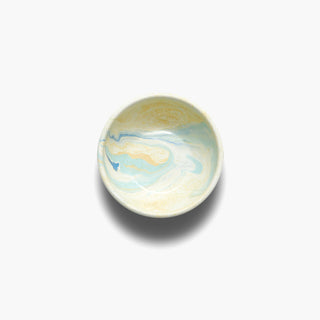 Enamel Bowl 12cm - Lemon Cream