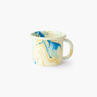 Enamel Large Mug - Lemon Cream