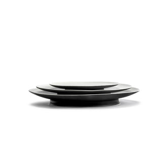 RA Plate Set 17cm - Black/White